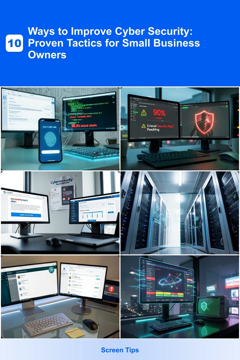 10 Ways to Improve Cyber Security: Proven Tactics for Small Business Owners