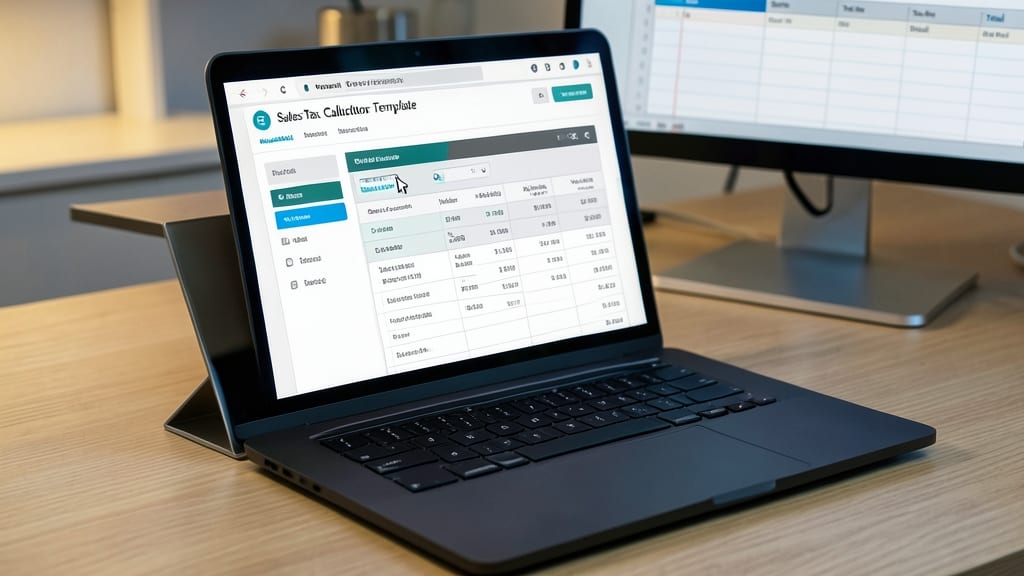 Sales Tax Calculator Template