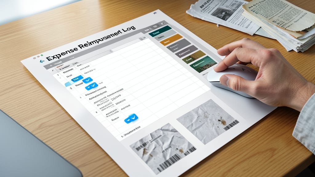 Expense Reimbursement Log