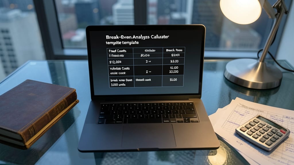 Break-Even Analysis Calculator