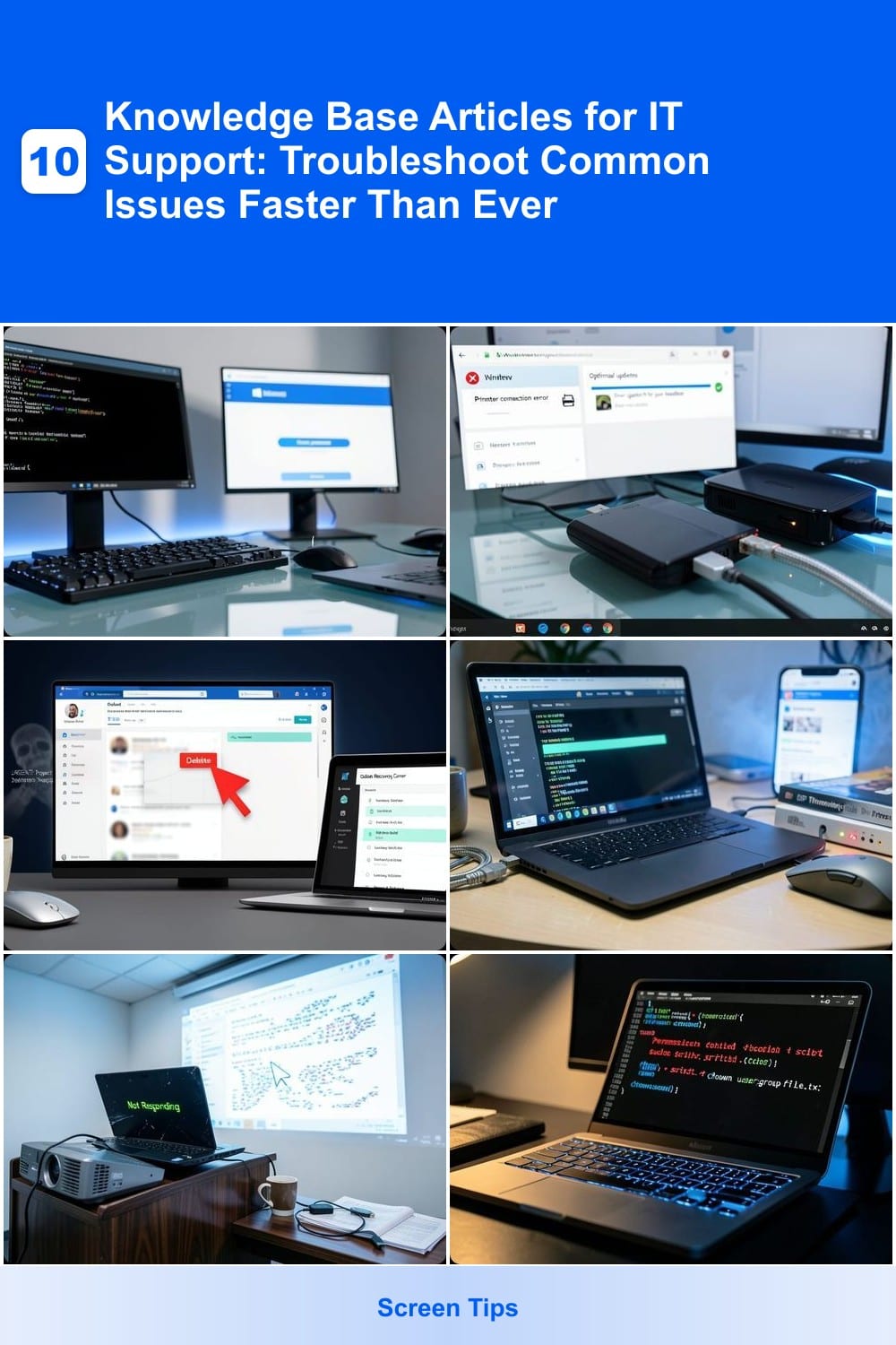 10 Knowledge Base Articles for IT Support: Troubleshoot Common Issues Faster Than Ever