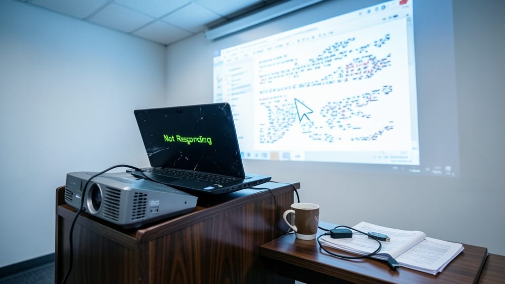 Resolving PowerPoint Presentation Freezing During Slideshow