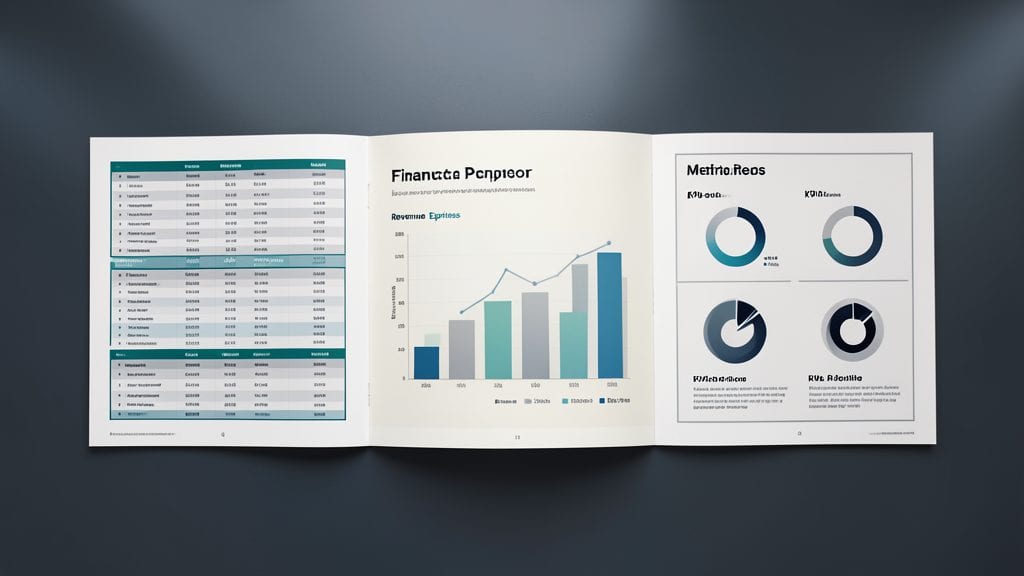 Financial Report Presentation Template